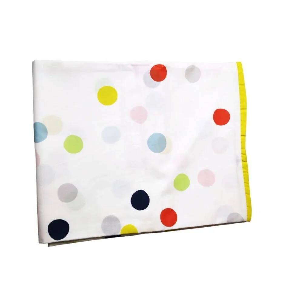 Brand New IKEA Kid Colorful Polka Dots Duvet And Pillow Case